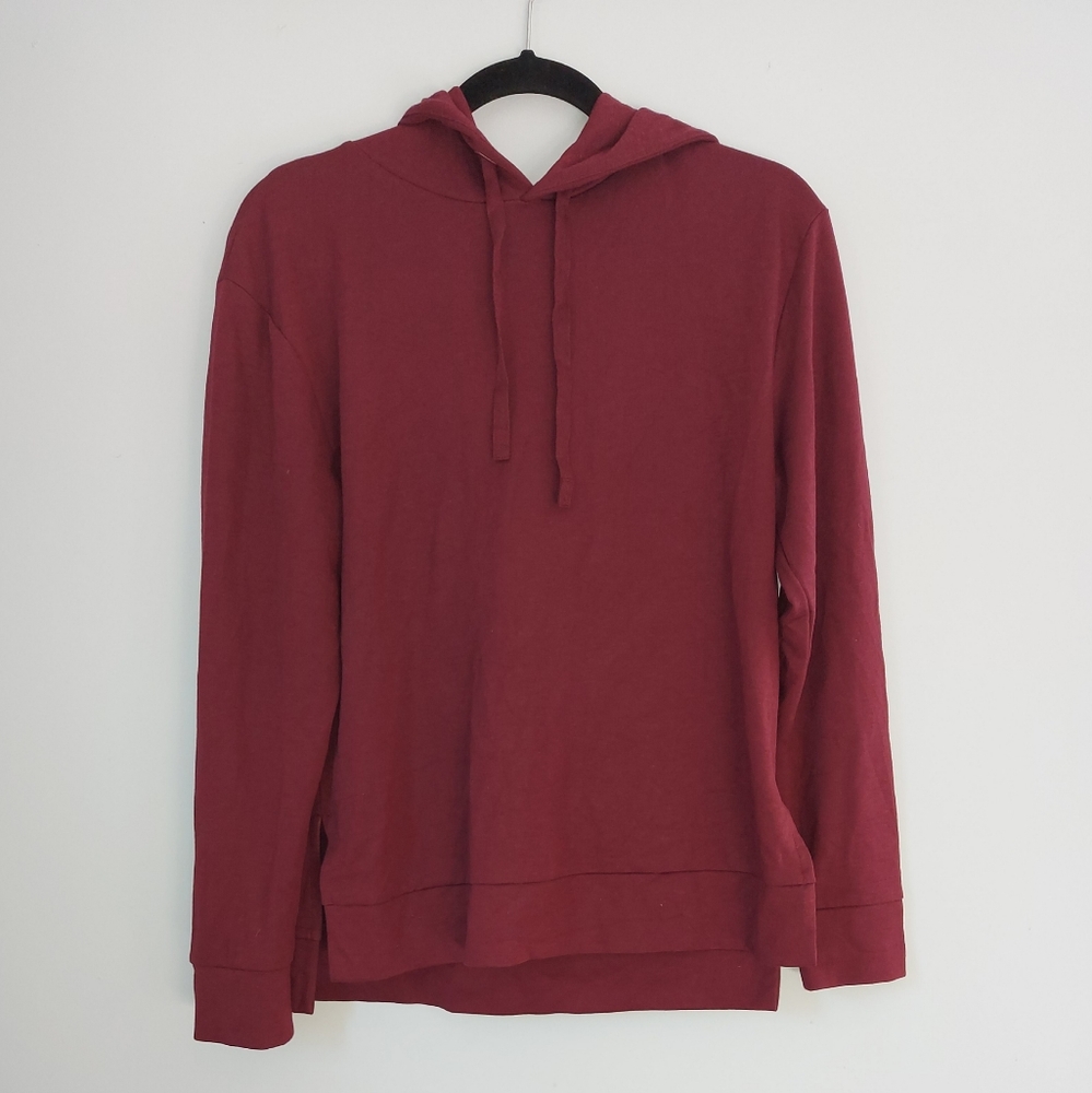 A New Day Hoodie Soft Hoodie Burgundy size M